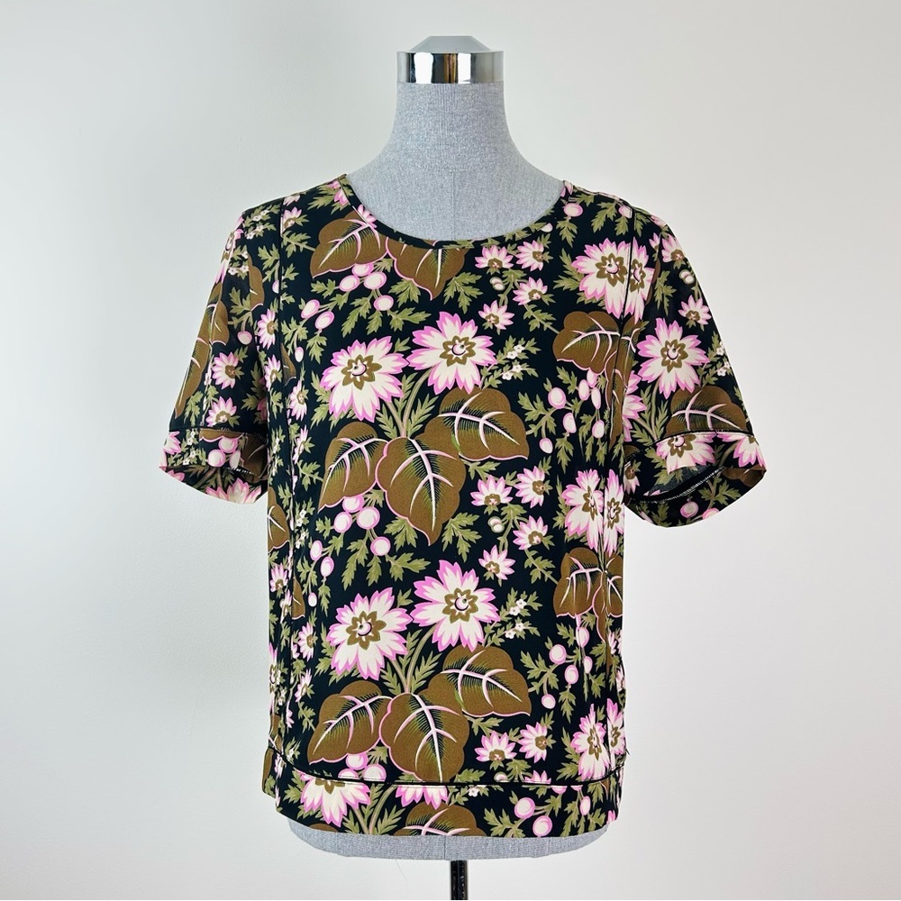 Scotch‎ & Soda Ladder Top in Brown Floral